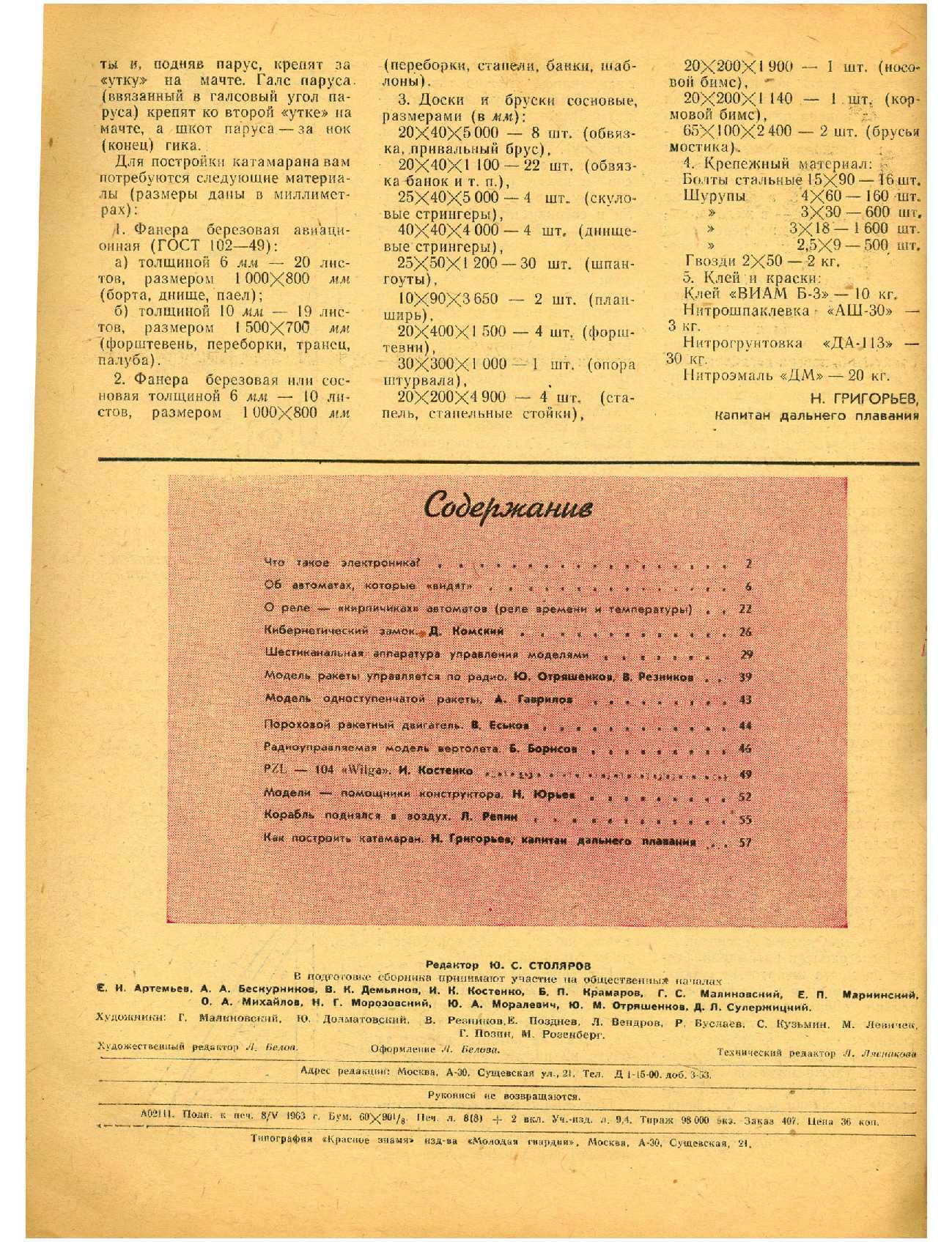 ЮМК 5, 1963, 64 c.