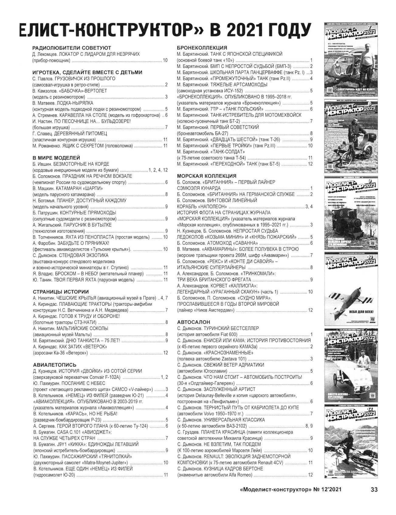 МК 12, 2021, 33 c.