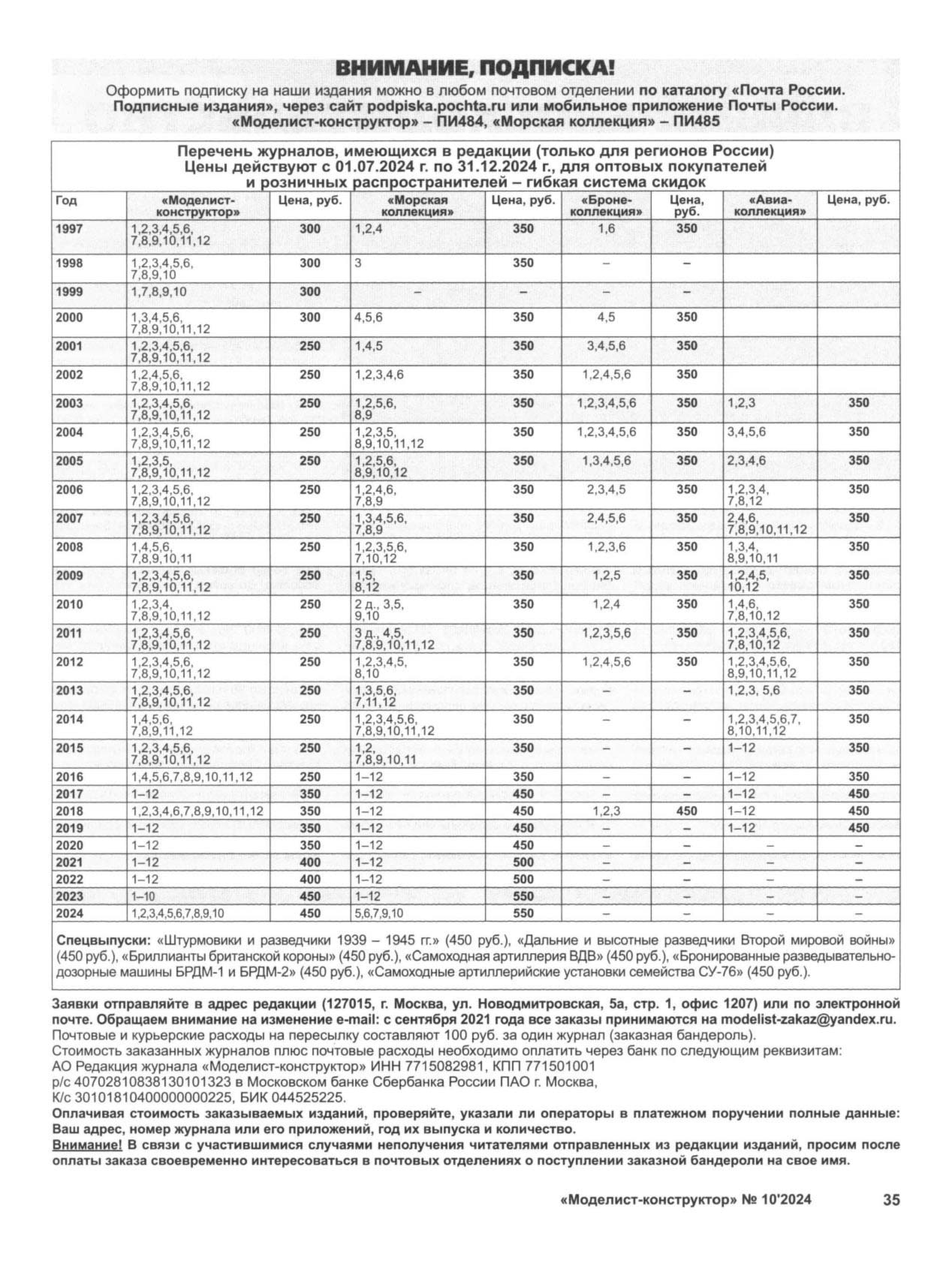 МК 10, 2024, 35 c.