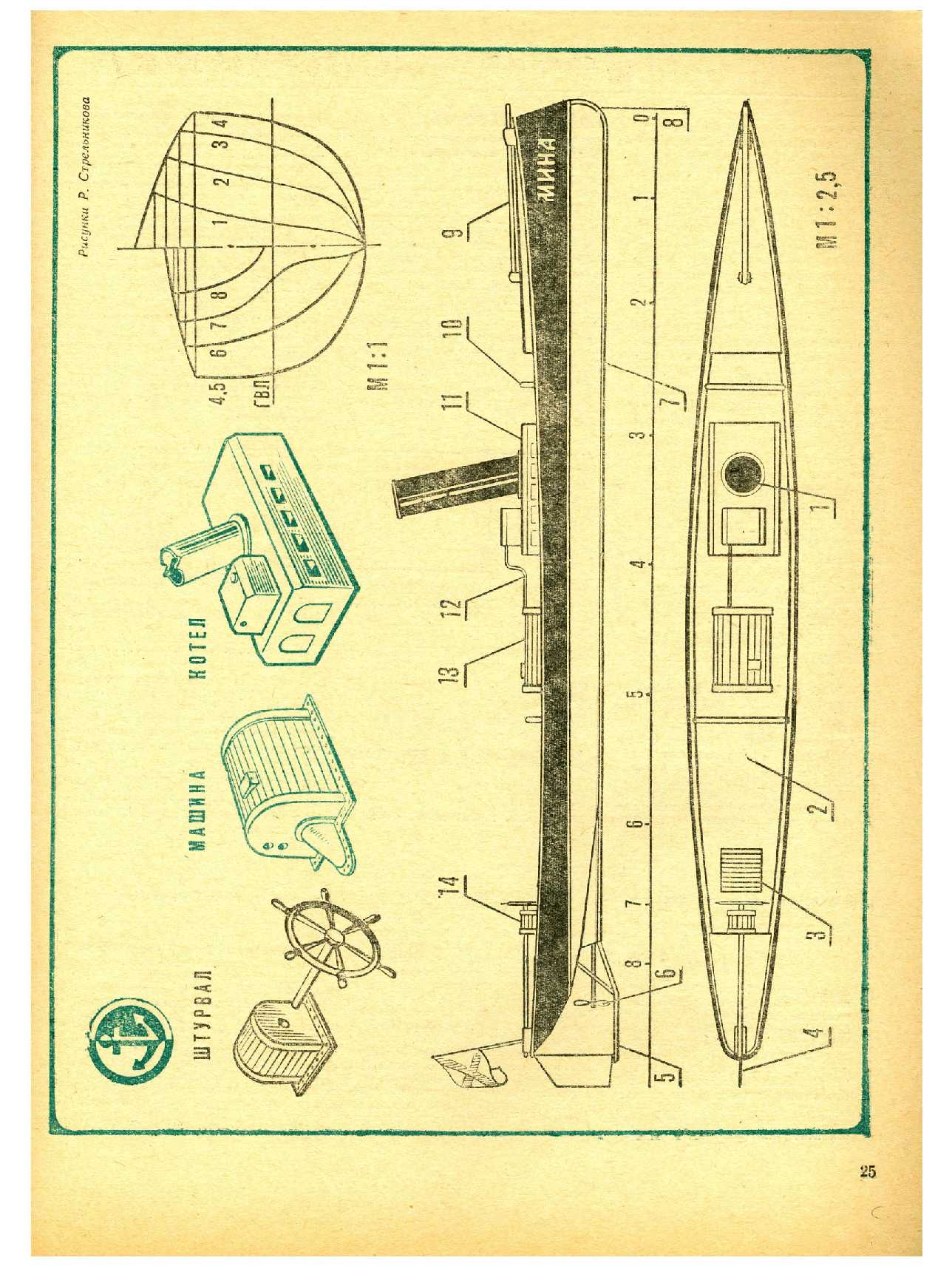 МК 3, 1969, 25 c.