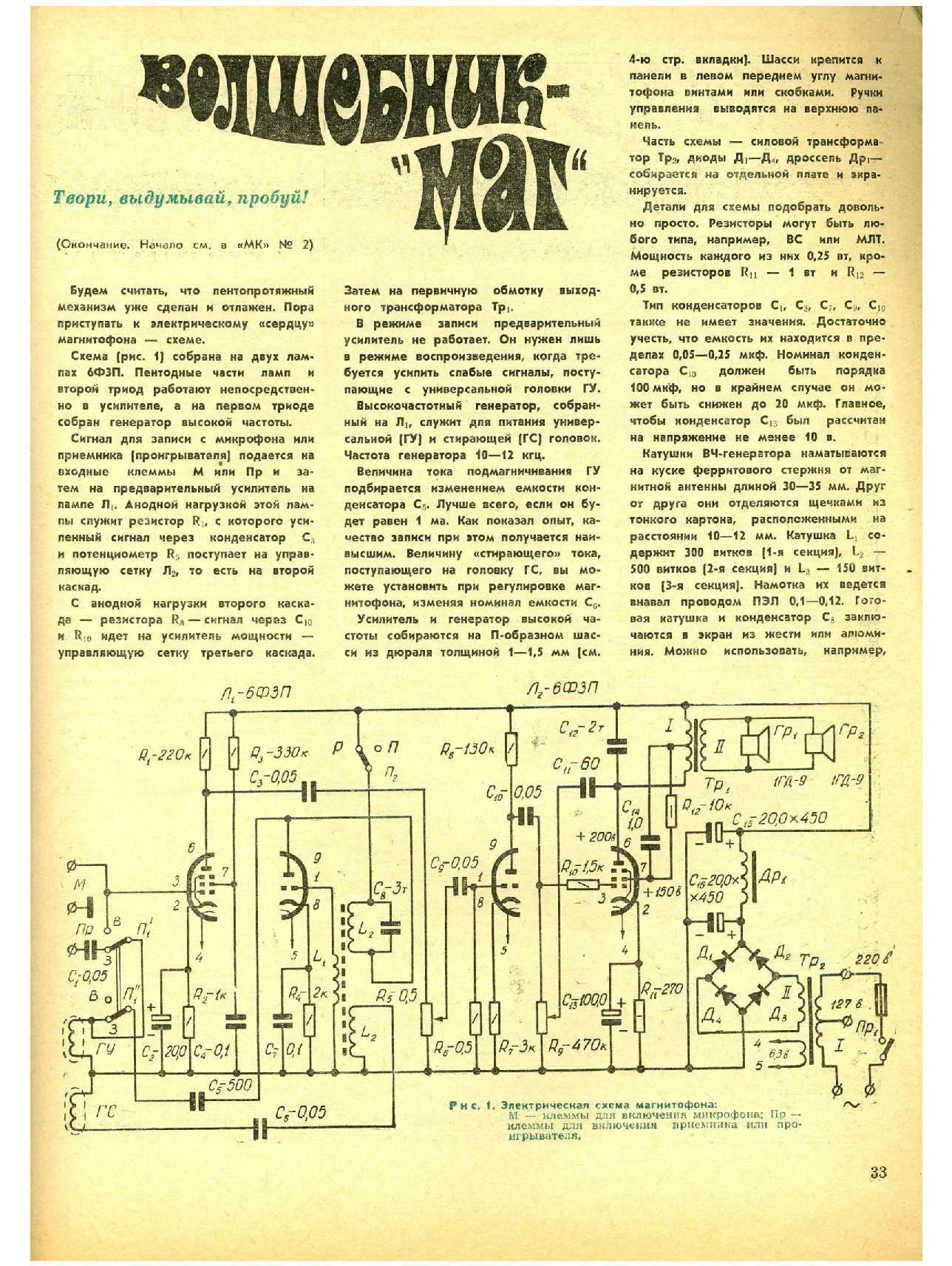 МК 3, 1969, 33 c.