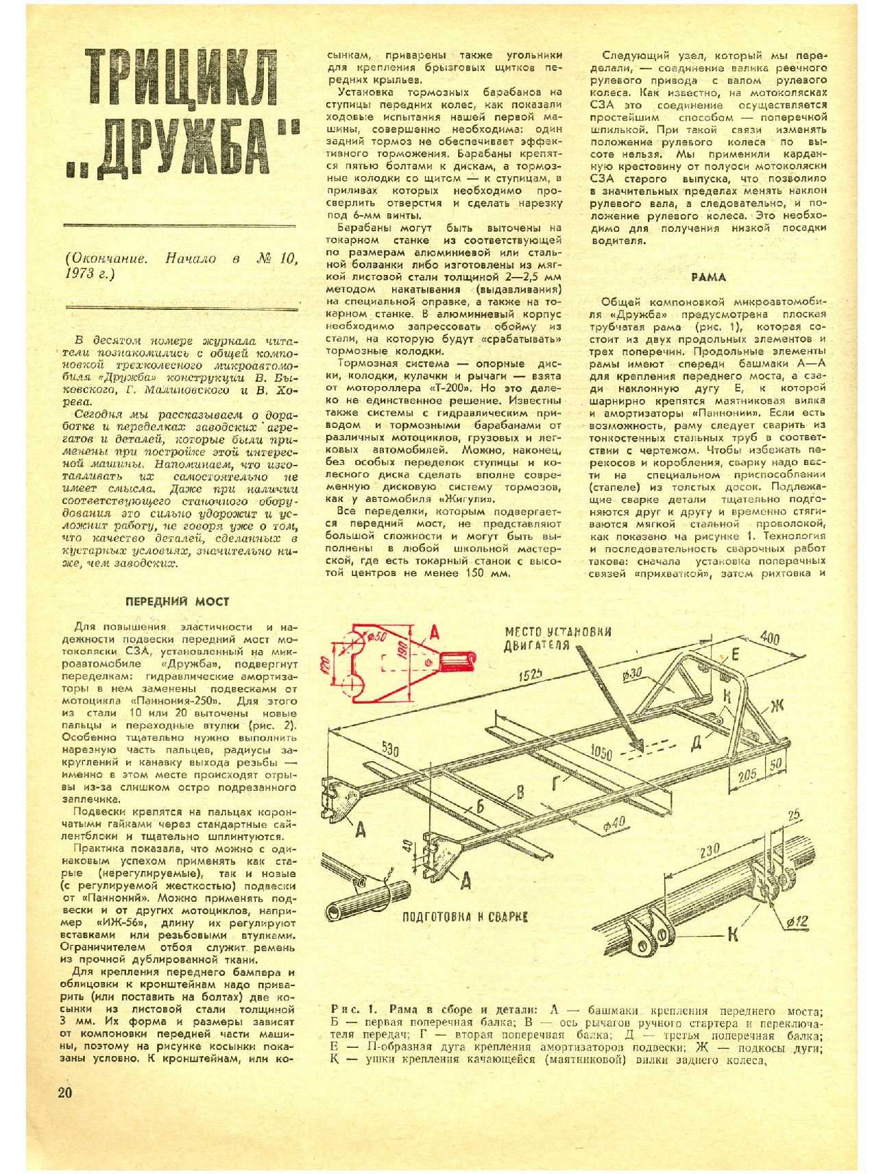 МК 1, 1974, 20 c.