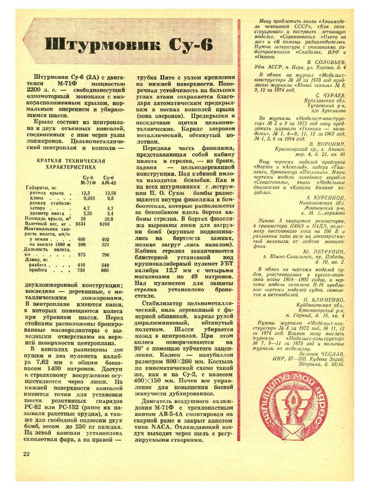 МК 1, 1976, 22 c.