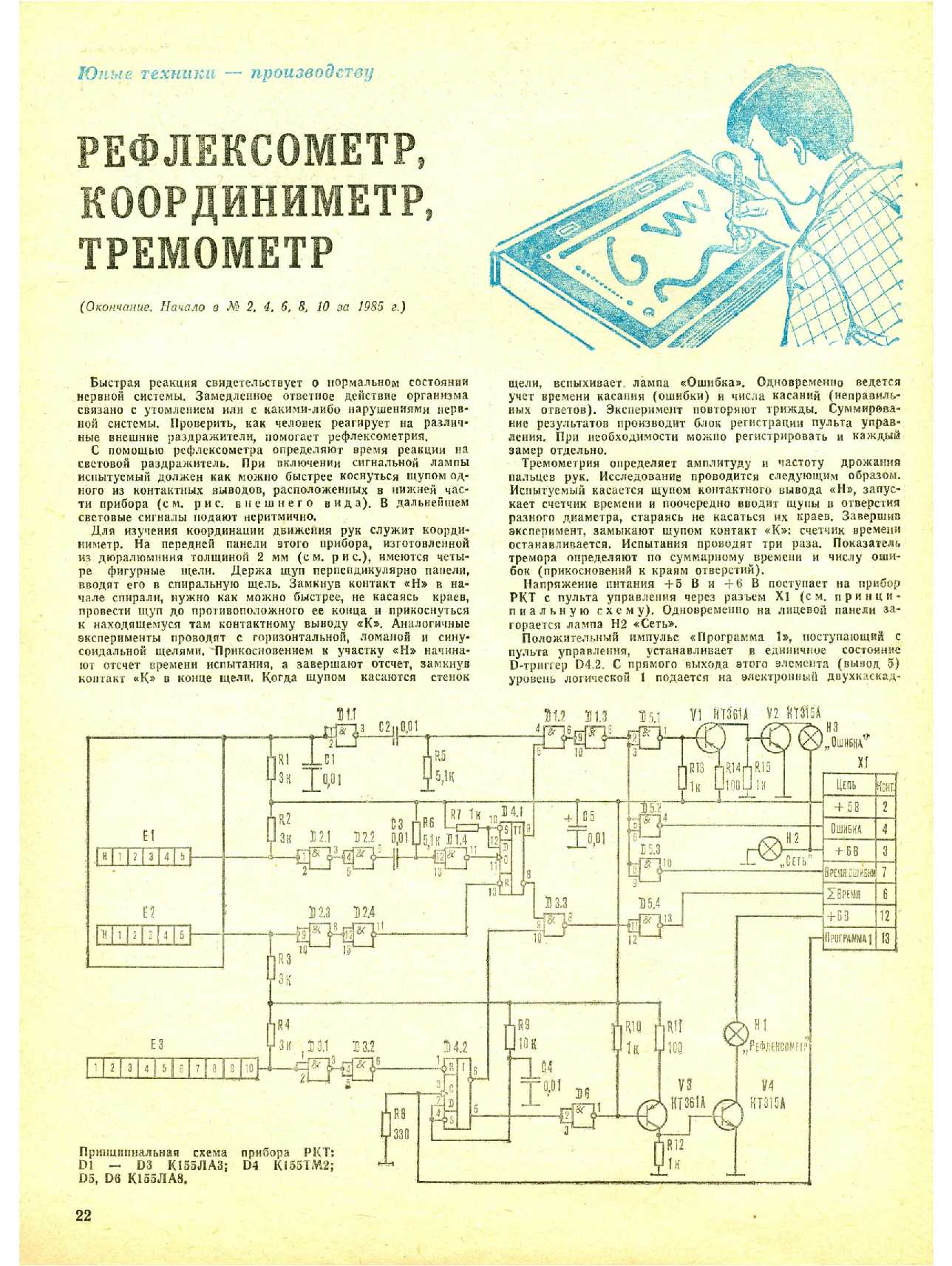 МК 12, 1985, 22 c.